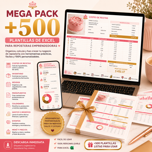 Mega Pack de Reposteria